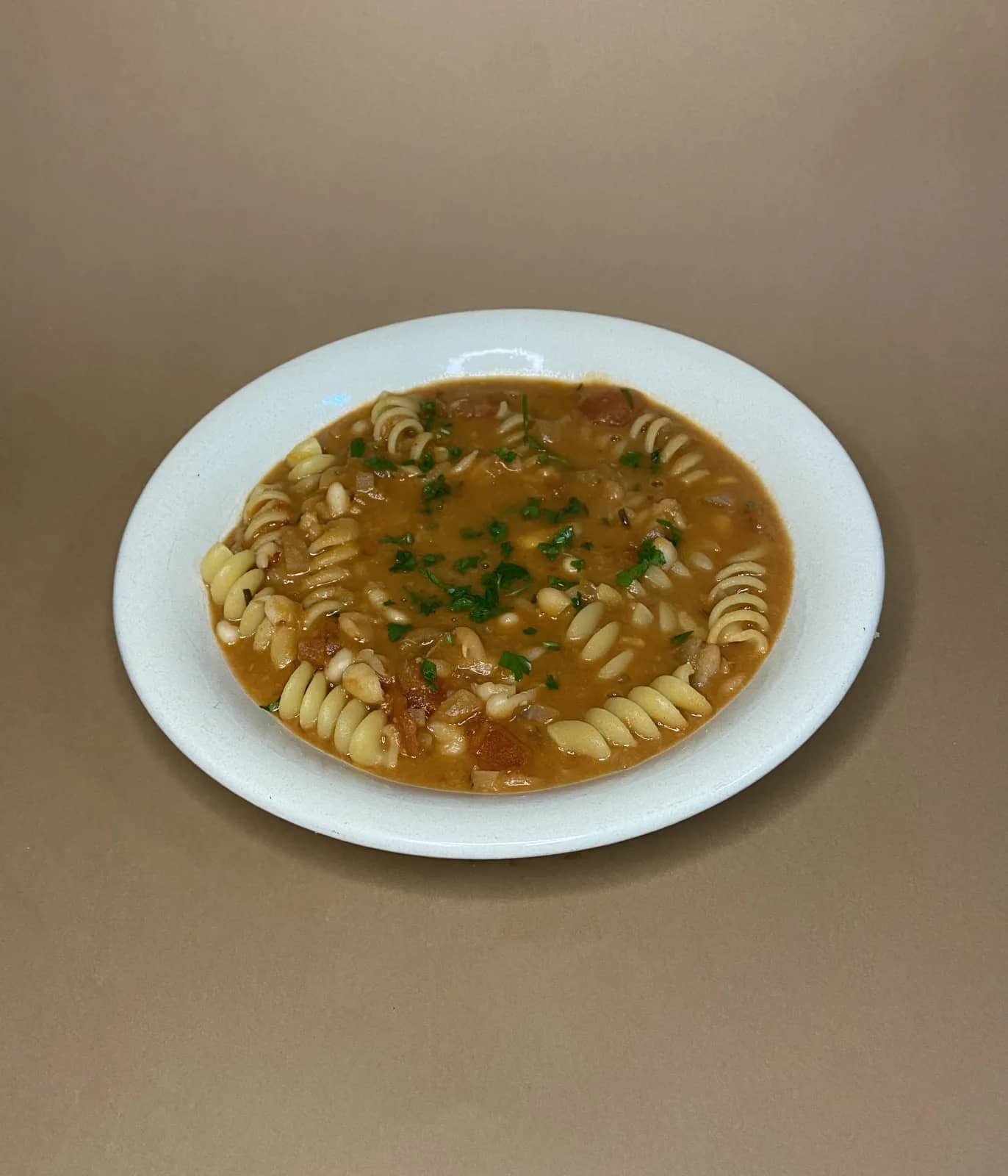 Guisado de Feijão Branco e Massa