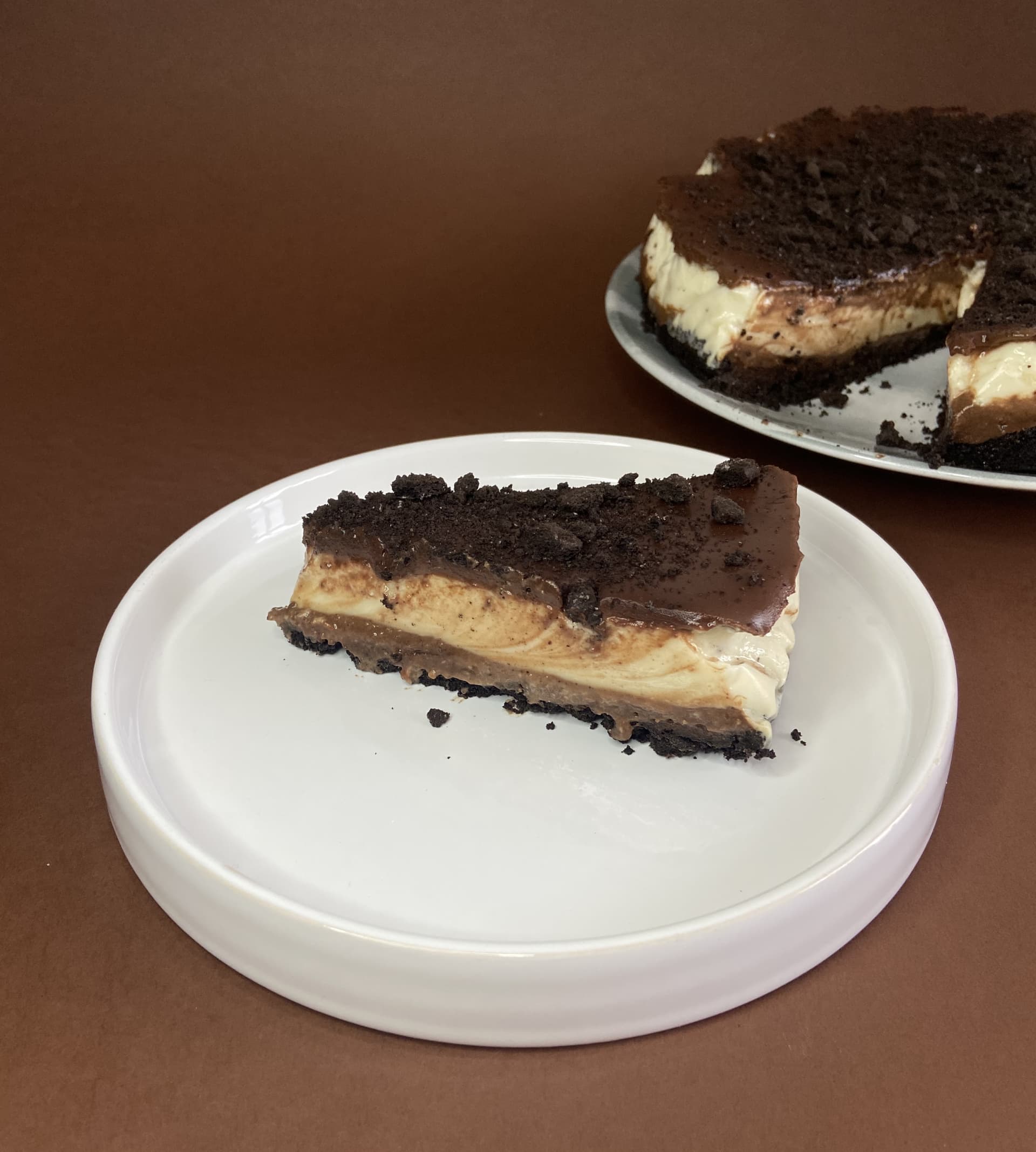 Cheesecake Três Chocolates