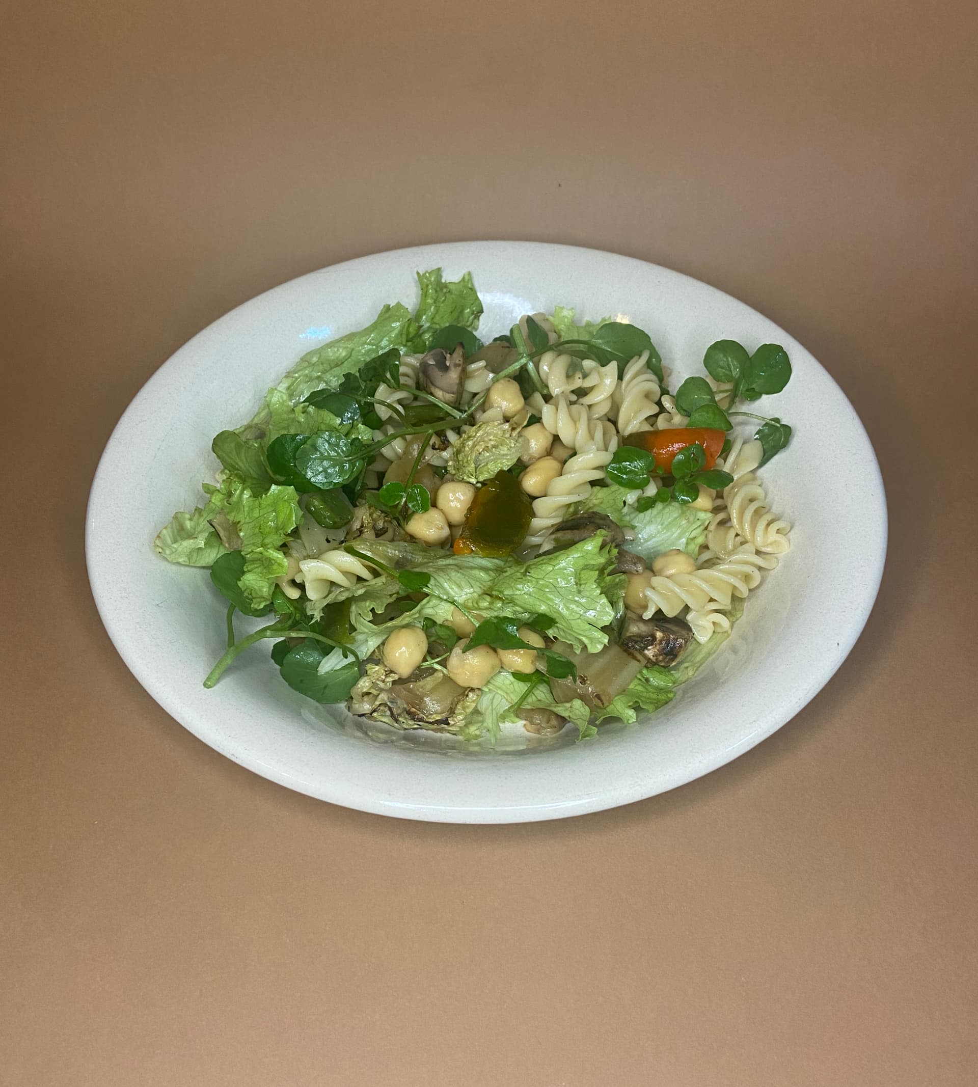 Pasta with Grilled Vegetables