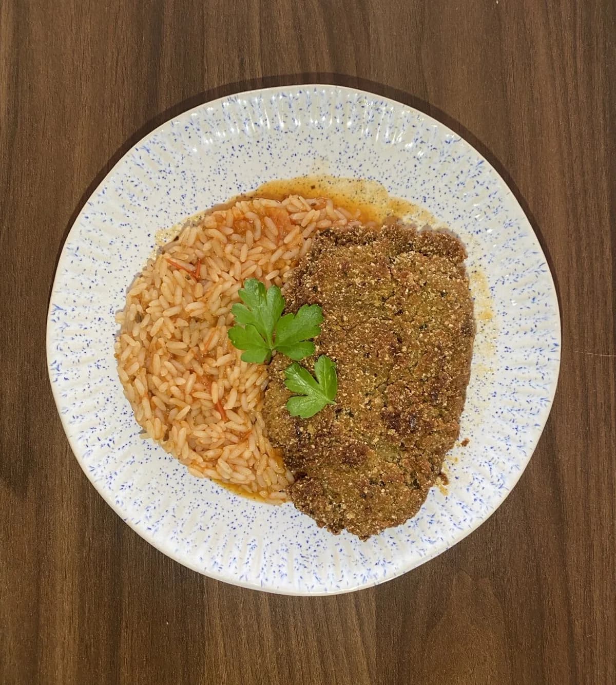 Arroz de Tomate com Panados