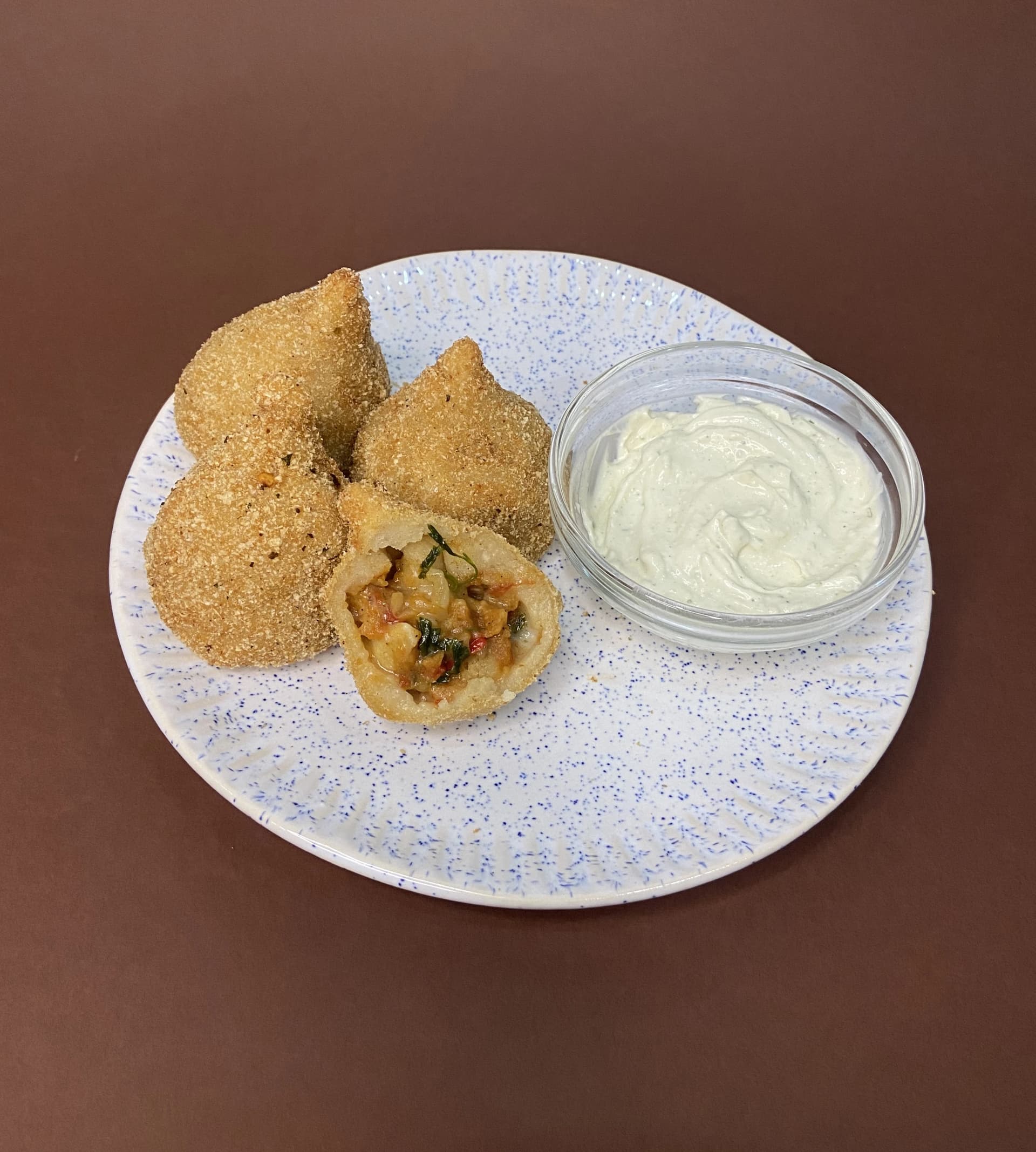 Chicken-Free Coxinhas