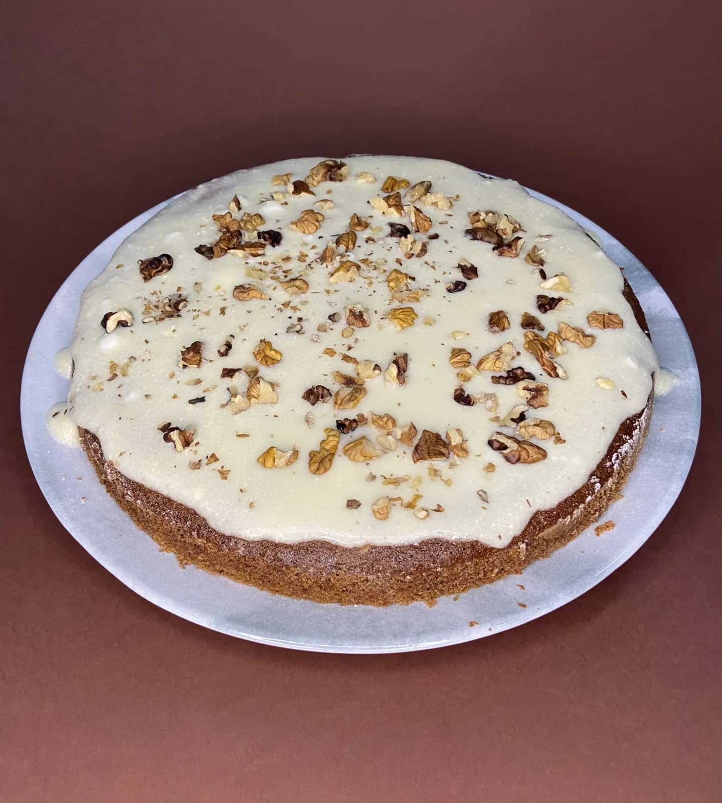 Bolo de Café e Nozes