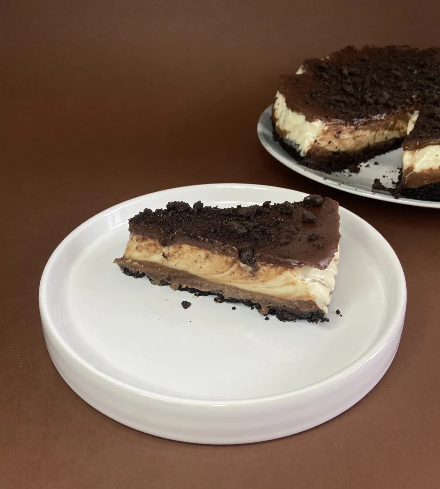 Cheesecake Três Chocolates