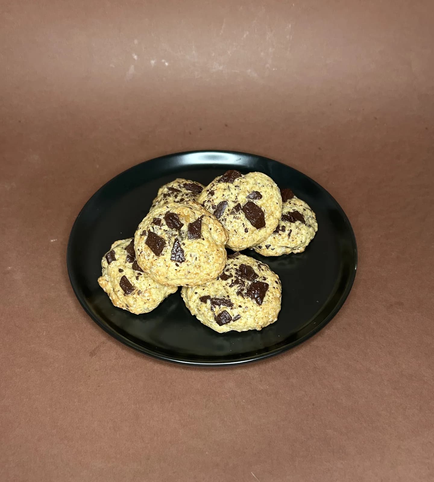 Cookies Vegan com Pepitas de Chocolate