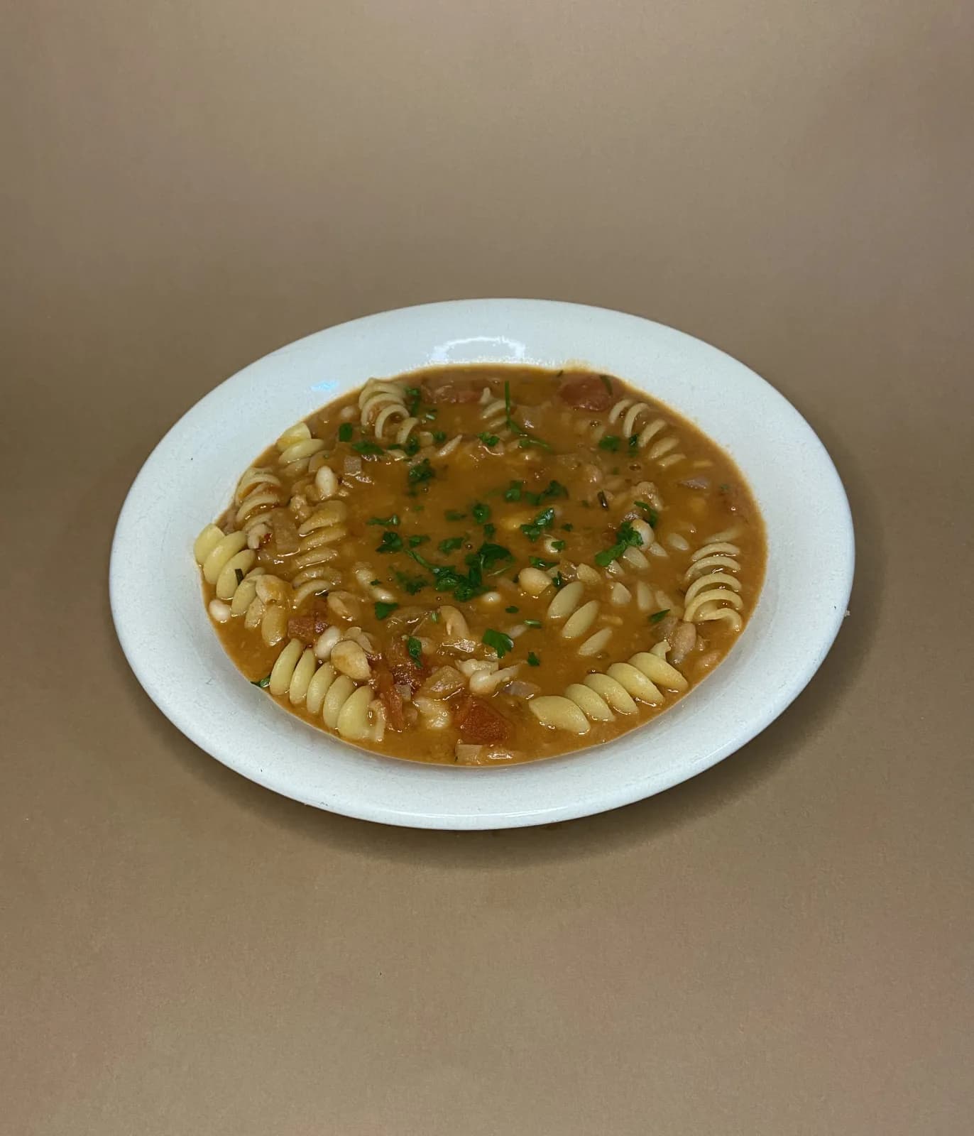 Guisado de Feijão Branco e Massa