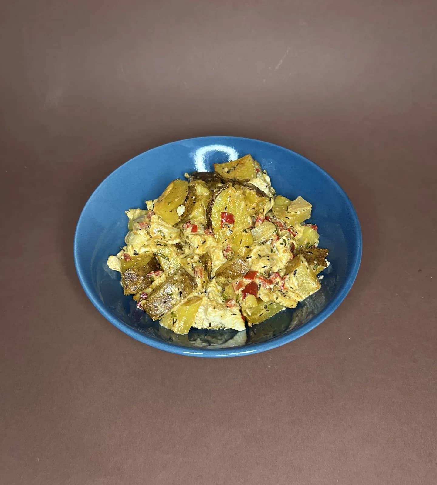 Tofu no Forno com Pimentos